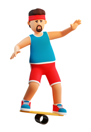 Planche d'équilibrage  3D Icon