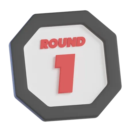 Planche ronde de boxe  3D Icon