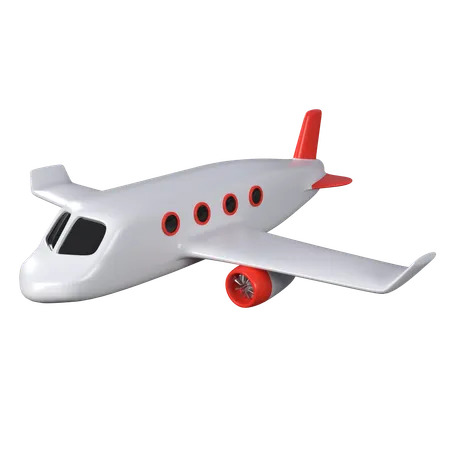 Plane  3D Icon