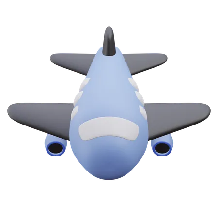 Plane Traveling 3 D Illustration With Transparent Background 3D Icon