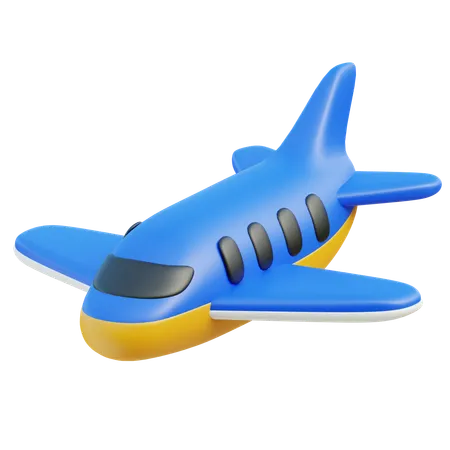 3 D Airplane Icon 3D Icon