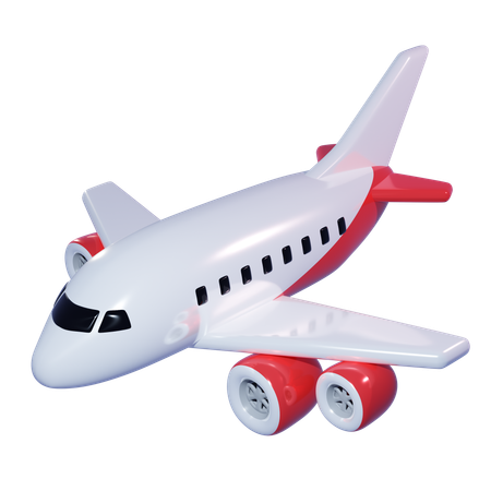 비행기  3D Icon