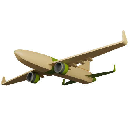 Plane  3D Icon