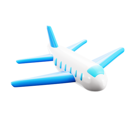 Plane  3D Icon