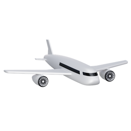 Plane  3D Icon