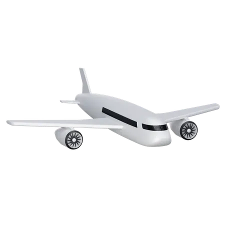 Plane  3D Icon