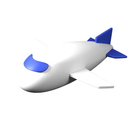 Plane  3D Icon