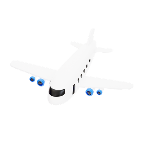 Plane  3D Icon