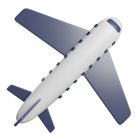 Plane  3D Icon