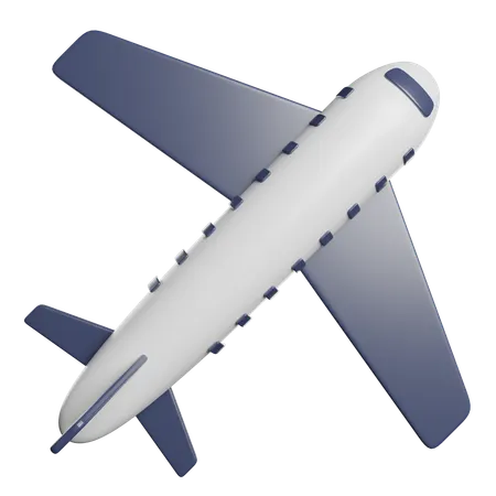 Plane  3D Icon