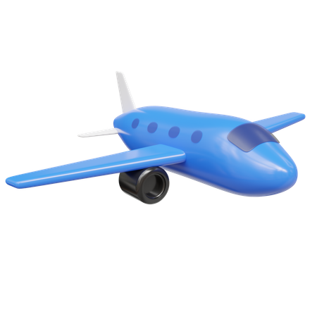 Plane  3D Icon