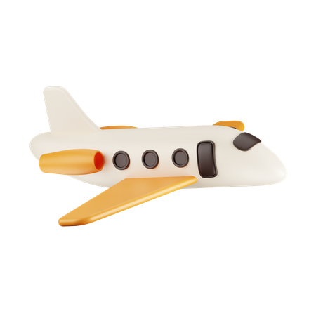 Plane  3D Icon