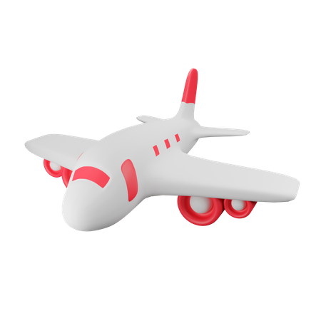 Plane  3D Icon