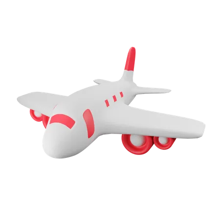 Plane  3D Icon