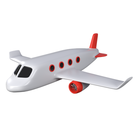 Plane  3D Icon