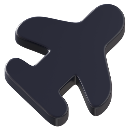 Plane  3D Icon