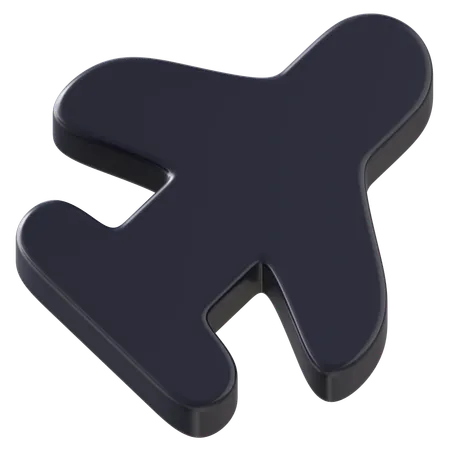 Plane  3D Icon