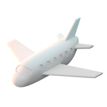 Plane  3D Icon