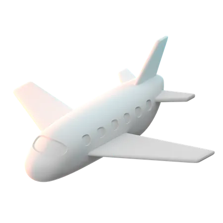 Plane  3D Icon