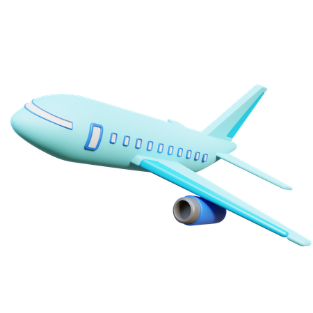 Plane  3D Icon