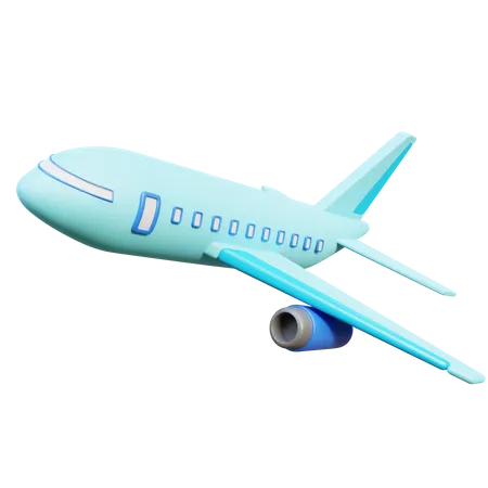 Plane  3D Icon