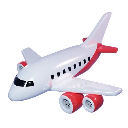 Plane  3D Icon