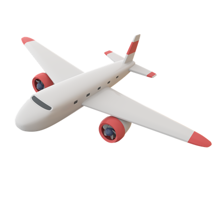 Plane  3D Icon