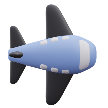 Plane  3D Icon