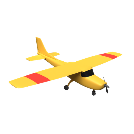 Plane  3D Illustration