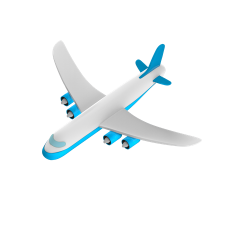 Plane  3D Illustration