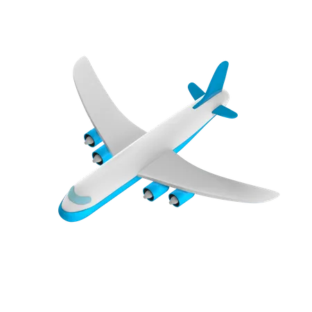 Plane  3D Illustration