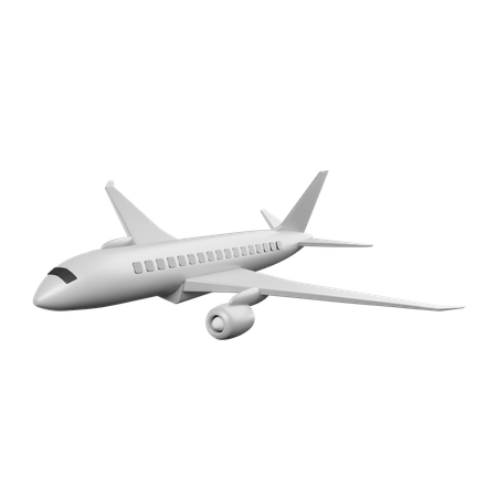 Plane  3D Illustration