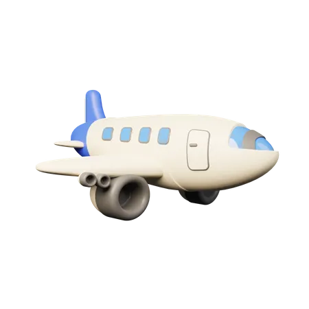 Plane  3D Illustration