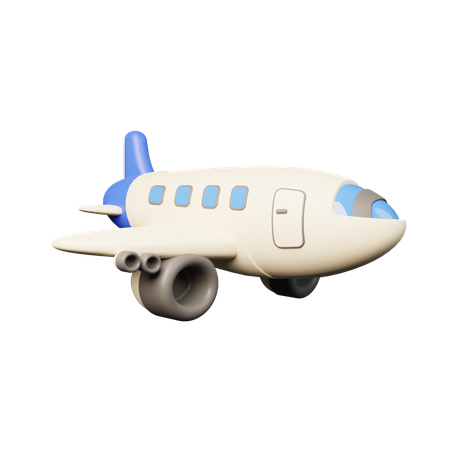 Plane 3D Illustration