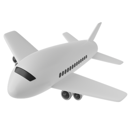 Plane 3D Icon
