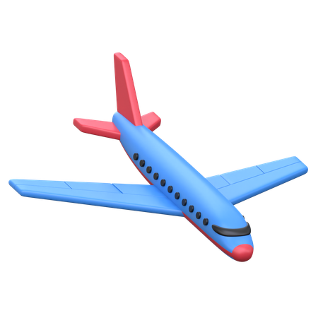 Plane Flight  3D Icon