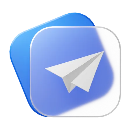 Plane Message  3D Icon