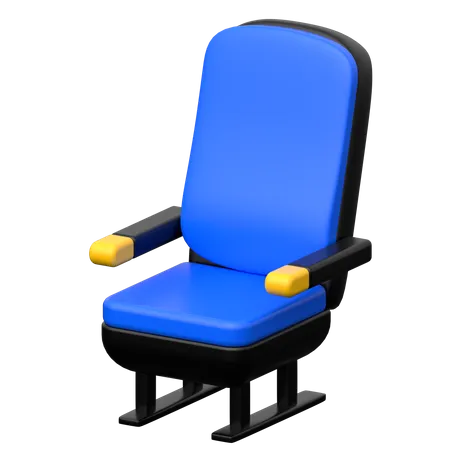 Plane Seat  3D Icon
