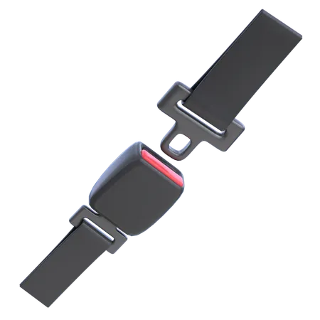 Plane Seatbelt  3D Icon