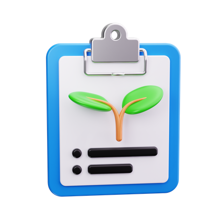 Planejamento ambiental  3D Icon