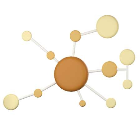Planejamento de mapa mental  3D Icon