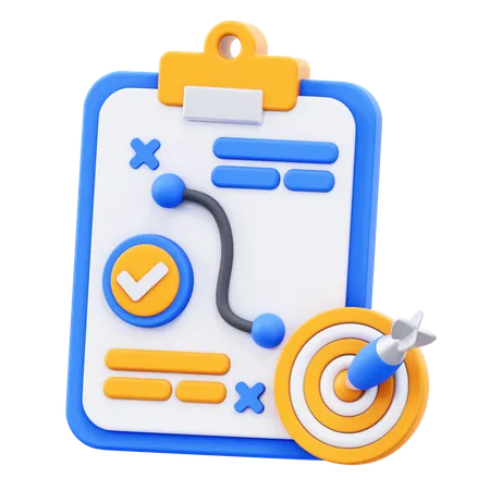 Planejamento de negócios  3D Icon