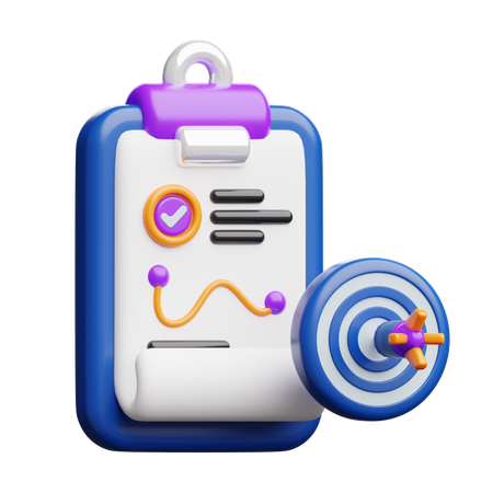 Planejamento de negócios  3D Icon