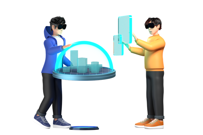 Planejamento e Design Espacial  3D Icon