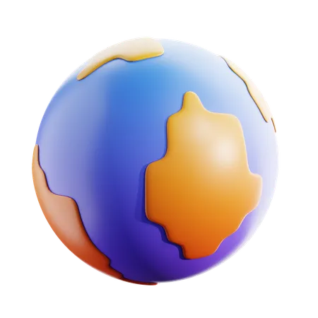 Planet Space 3 D Icon 3D Icon