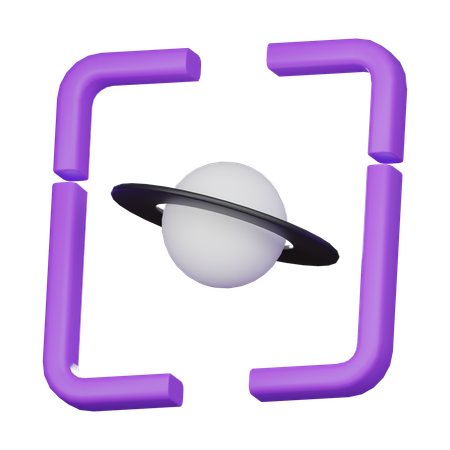 Planet  3D Icon