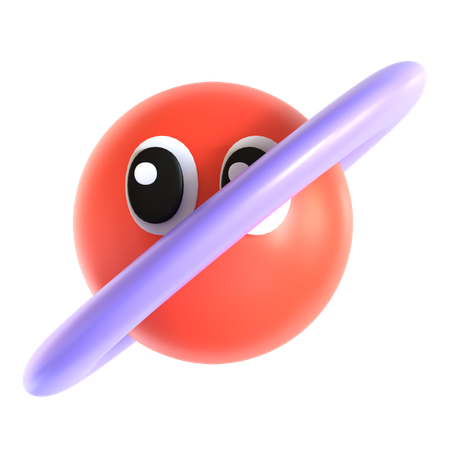 Planet  3D Icon