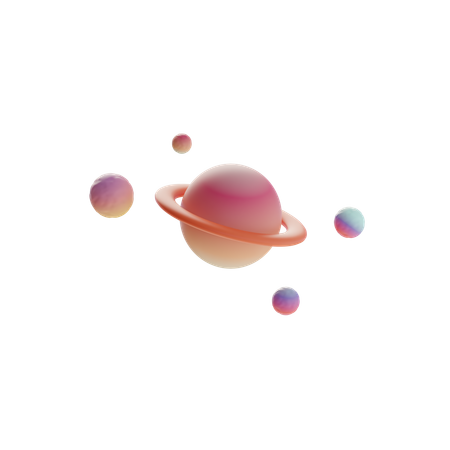 Planet  3D Icon
