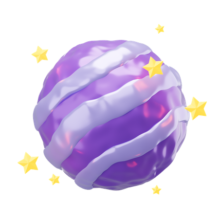 Planet  3D Icon