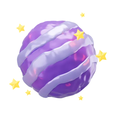 Planet  3D Icon